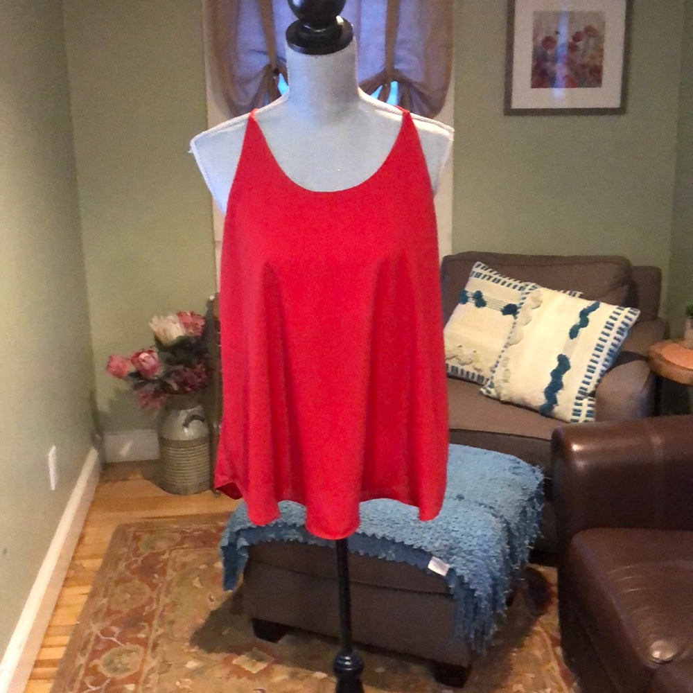 Stunning dressy tank top blouse